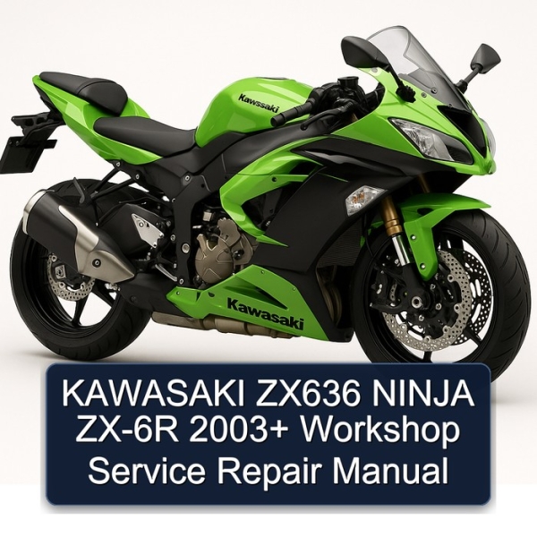 KAWASAKI ZX636 NINJA ZX-6R 2003+ Workshop Service Repair Manual