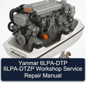 Yanmar 6LPA-DTP 6LPA-DTZP Workshop Service Repair Manual