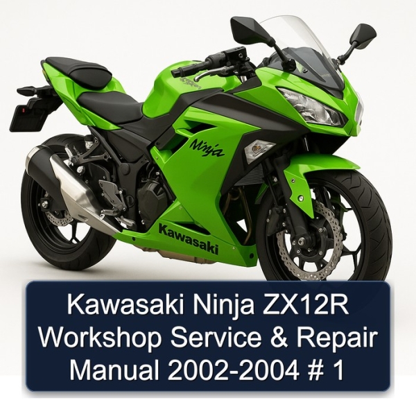Kawasaki Ninja ZX12R Workshop Service & Repair Manual 2002-2004 # 1
