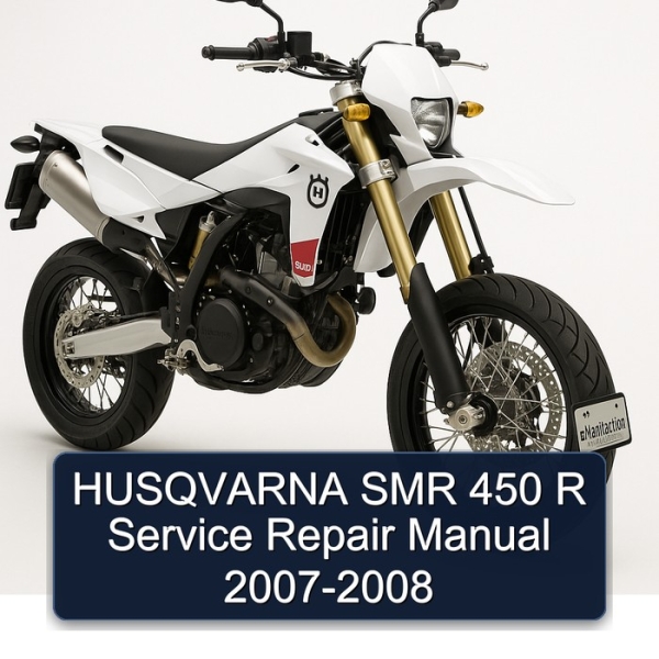 HUSQVARNA SMR 450 R Service Repair Manual 2007-2008
