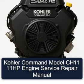 Kohler Command CH11 11 PS Motor: Service- und Reparaturhandbuch