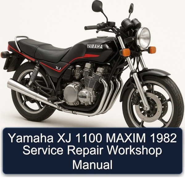 Yamaha XJ 1100 MAXIM 1982 Service Repair Workshop Manual
