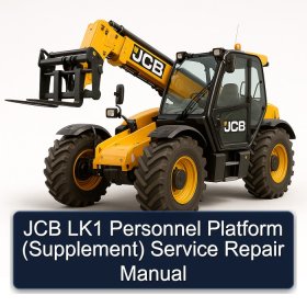JCB LK1 Personnel Platform (Supplement) Service Repair Manual