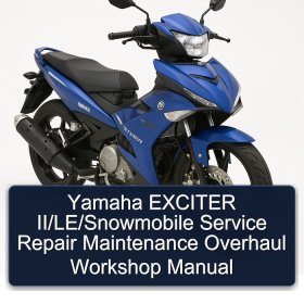 Yamaha EXCITER II/LE/Snowmobile Service Repair Maintenance Overhaul Workshop Manual