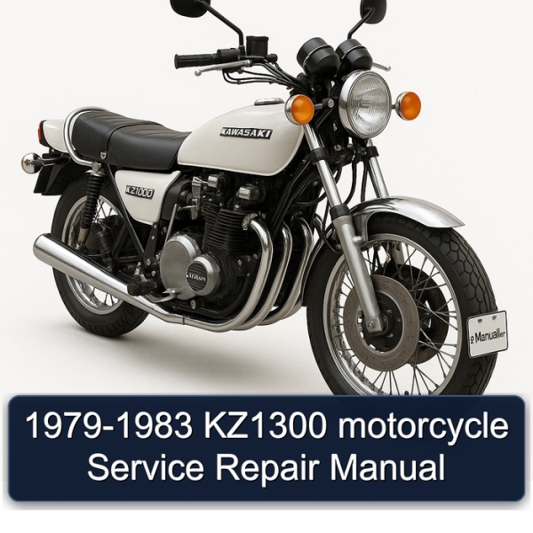 1979-1983 KZ1300 motorcycle Service Repair Manual
