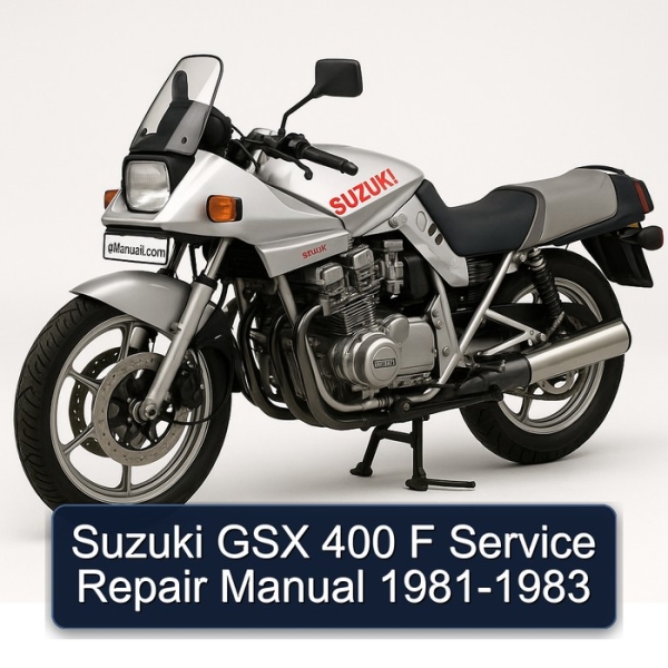 Suzuki GSX 400 F Service Repair Manual 1981-1983
