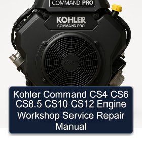 Kohler Command CS4 CS6 CS8.5 CS10 CS12 Engine Workshop Service Repair Manual