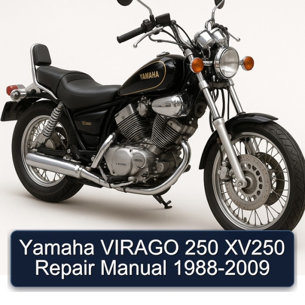 Yamaha VIRAGO 250 XV250 Repair Manual 1988-2009