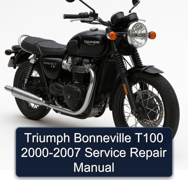 Triumph Bonneville T100 2000-2007 Service Repair Manual