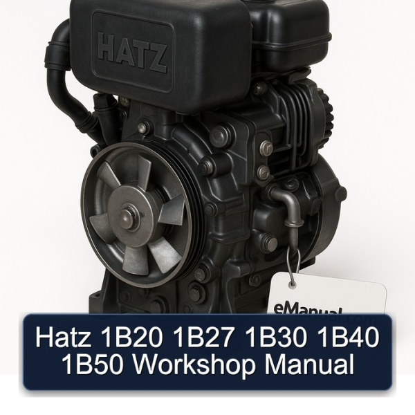 Hatz 1B20 1B27 1B30 1B40 1B50 Workshop Manual