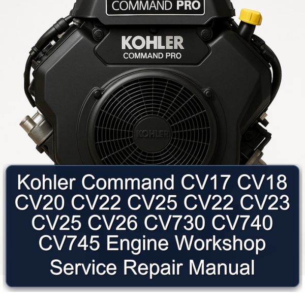 Kohler Command CV17 CV18 CV20 CV22 CV25 CV22 CV23 CV25 CV26 CV730 CV740 CV745 Engine Workshop Service Repair Manual