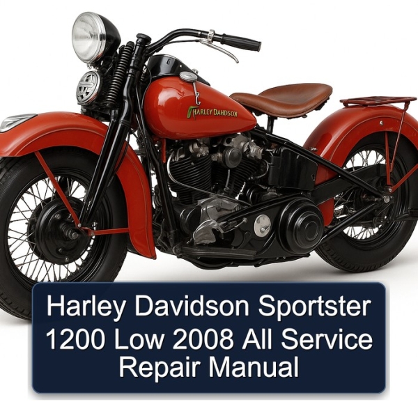 Harley Davidson Sportster 1200 Low 2008 All Service Repair Manual