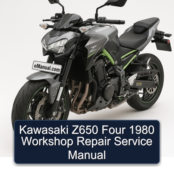 Kawasaki Z650 Four 1980 Workshop Repair Service Manual