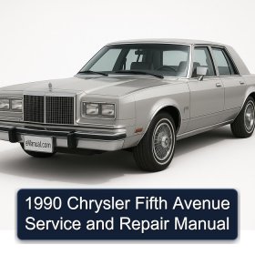 1990 Chrysler Fifth Avenue Service and Repair Manual