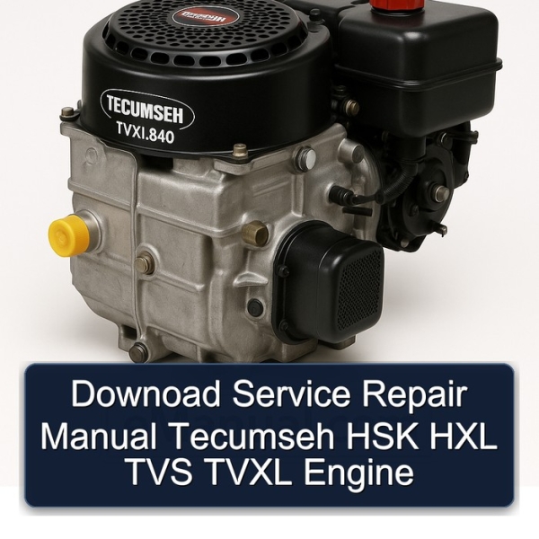 Downoad Service Repair Manual Tecumseh HSK HXL TVS TVXL Engine