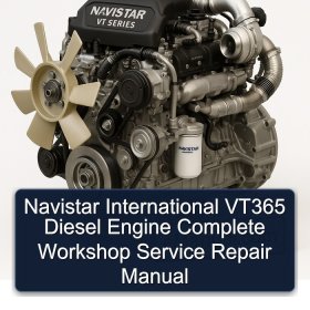 Navistar International VT365 Diesel Engine Complete Workshop Service Repair Manual