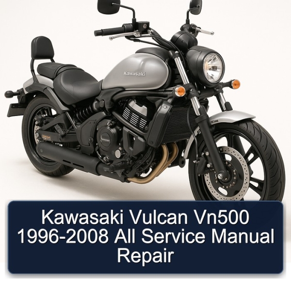 Kawasaki Vulcan Vn500 1996-2008 All Service Manual Repair
