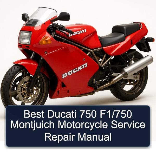Best Ducati 750 F1/750 Montjuich Motorcycle Service Repair Manual