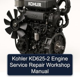 Kohler KD625-2 Engine Service Repair Workshop Manual
