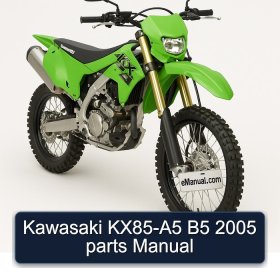 Kawasaki KX85-A5 B5 2005 parts Manual