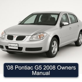 ‘08 Pontiac G5 2008 Owners Manual