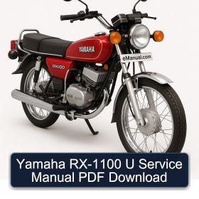 Yamaha RX-1100 U Service Manual PDF Download