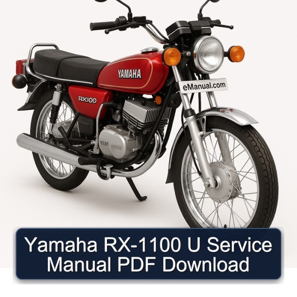 Yamaha RX-1100 U Service Manual PDF Download