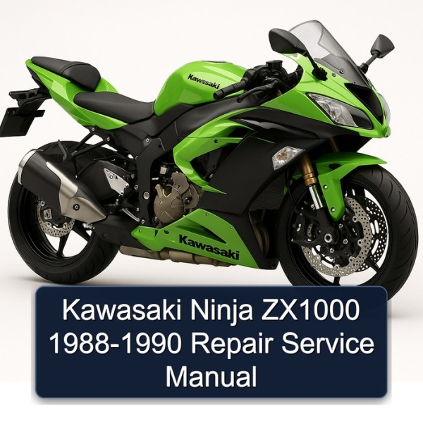 Kawasaki Ninja ZX1000 1988-1990 Repair Service Manual
