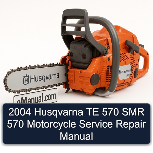 2004 Husqvarna TE 570 SMR 570 Motorcycle Service Repair Manual