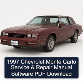 1997 Chevrolet Monte Carlo Service & Repair Manual Software PDF Download