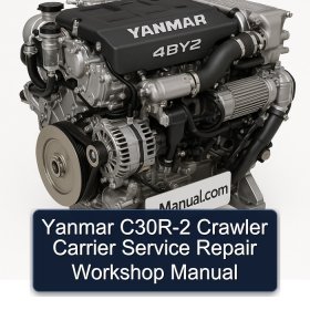 Yanmar C30R-2 Crawler Carrier Service Repair Workshop Manual