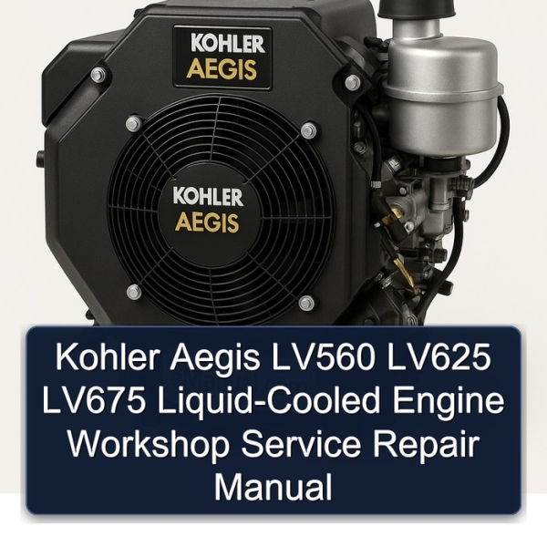 Kohler Aegis LV560 LV625 LV675 Liquid-Cooled Engine Workshop Service Repair Manual