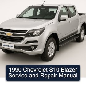 1990 Chevrolet S10 Blazer Service and Repair Manual