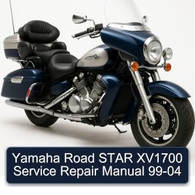 Yamaha Road STAR XV1700 Service Repair Manual 99-04