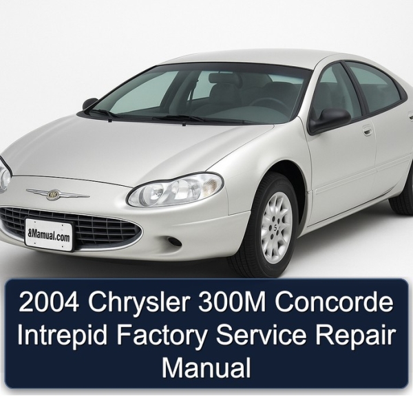 2004 Chrysler 300M Concorde Intrepid Factory Service Repair Manual