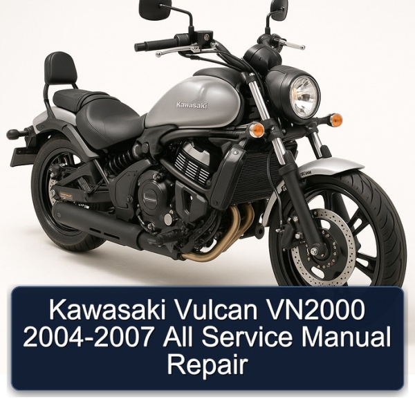 Kawasaki Vulcan VN2000 2004-2007 All Service Manual Repair