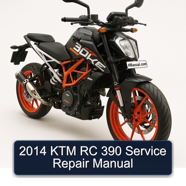 2014 KTM RC 390 Service Repair Manual