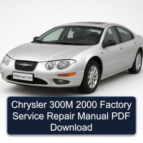 Chrysler 300M 2000 Factory Service Repair Manual PDF Download