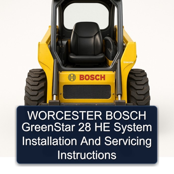 WORCESTER BOSCH GreenStar 28 HE System Installation And Servicing Instructions