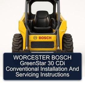 WORCESTER BOSCH GreenStar 30 CDi Conventional Installation And Servicing Instructions
