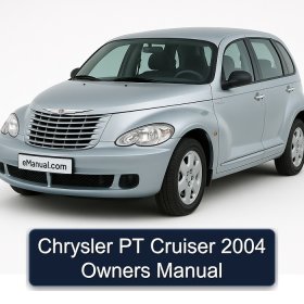 Chrysler PT Cruiser 2004 Owners Manual