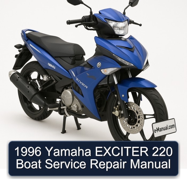 1996 Yamaha EXCITER 220 Boat Service Repair Manual