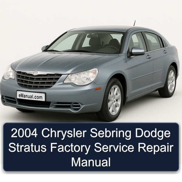 2004 Chrysler Sebring Dodge Stratus Factory Service Repair Manual