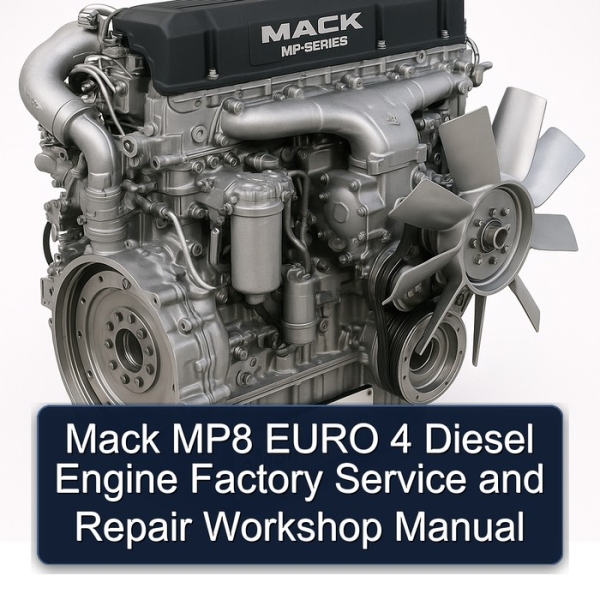 Mack MP8 EURO 4 Diesel Engine Factory Service and Repair Workshop Manual