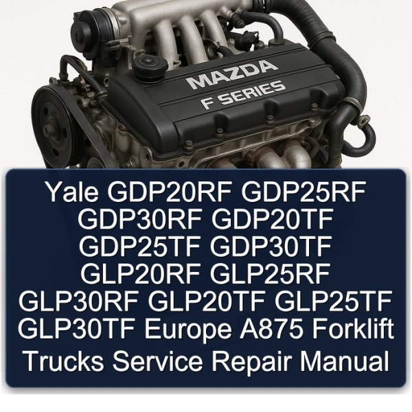 Yale GDP20RF GDP25RF GDP30RF GDP20TF GDP25TF GDP30TF GLP20RF GLP25RF GLP30RF GLP20TF GLP25TF GLP30TF Europe A875 Forklift Trucks Service Repair Manual
