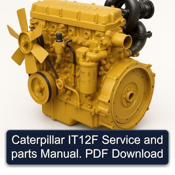Caterpillar IT12F Service and parts Manual. PDF Download