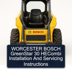WORCESTER BOSCH GreenStar 30 HECombi Installation And Servicing Instructions