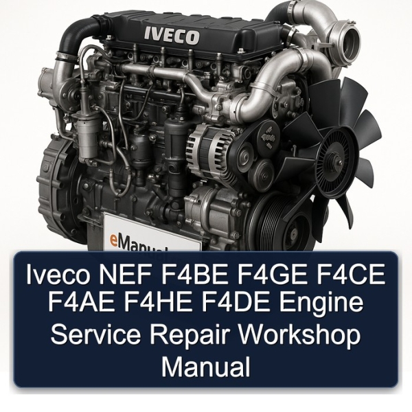Iveco NEF F4BE F4GE F4CE F4AE F4HE F4DE Engine Service Repair Workshop Manual