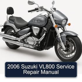 2006 Suzuki VL800 Service Repair Manual