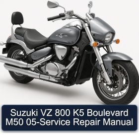 Suzuki VZ 800 K5 Boulevard M50 05-Service Repair Manual